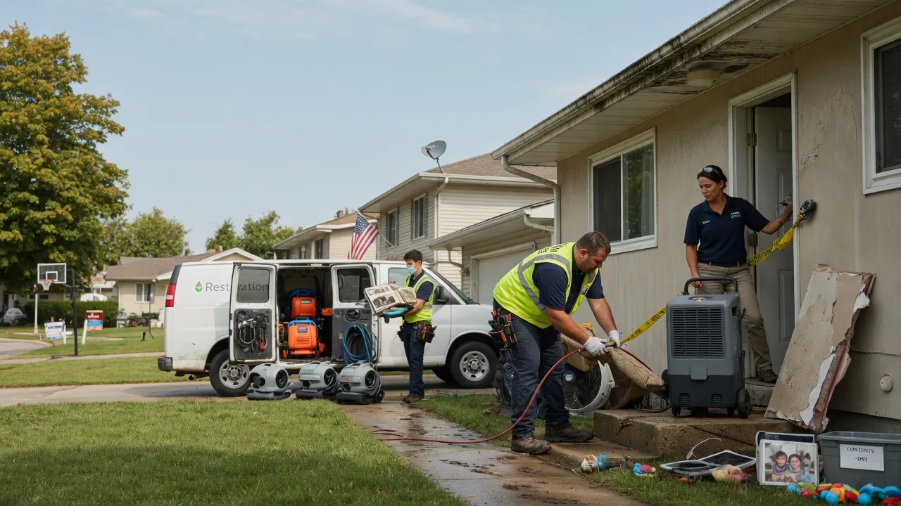 Water Damage Restoration in Orion, IL near me